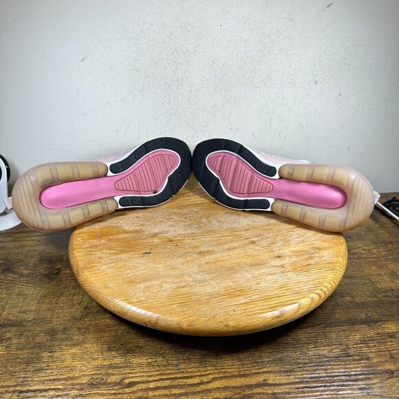 Nike Air Max 270 White Soft Pink‎ Women's Size 7.5 Shoes Sneakers AH6789-604 - Picture 7 of 8